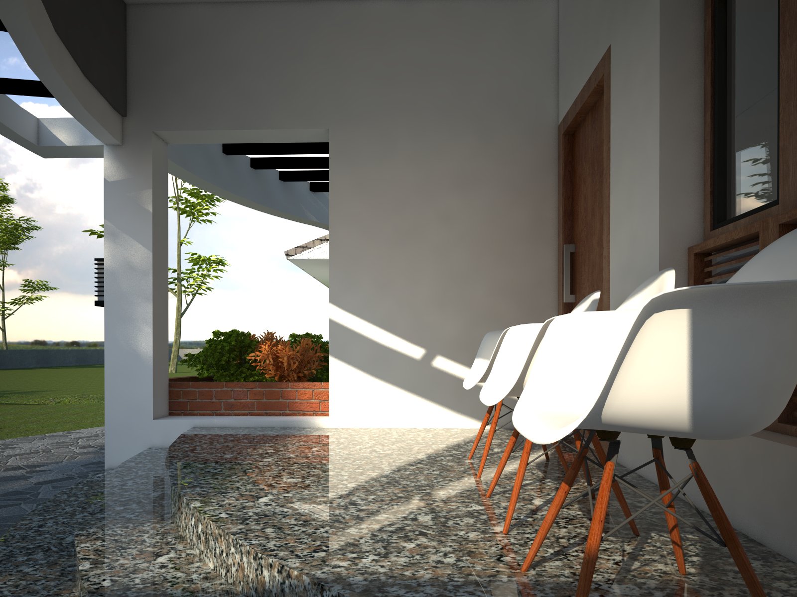 Corporate office commercial interior design by Node Interiors, Palakkad